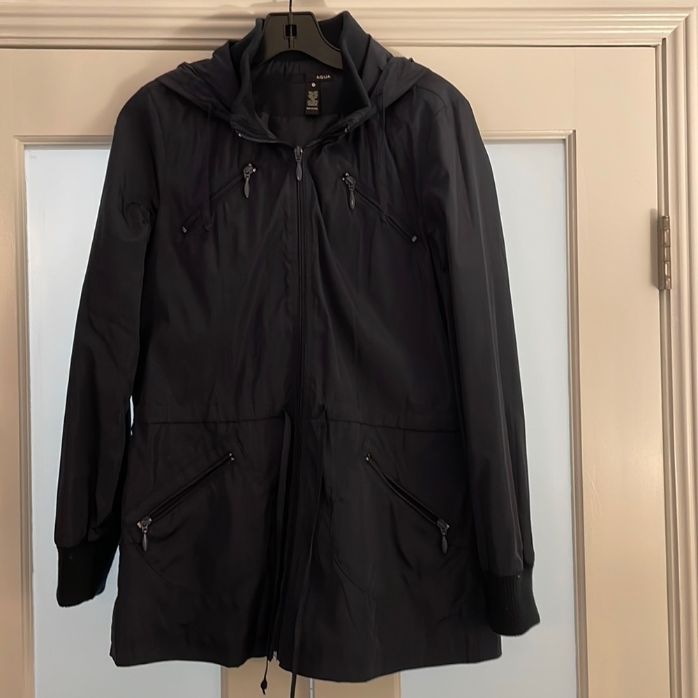 Never worn Aqua raincoat